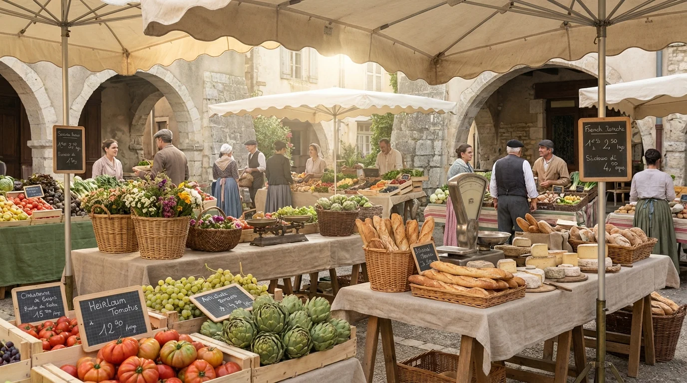 Les Marchés Français : Guide pour Bien Acheter et Cuisiner de Saison