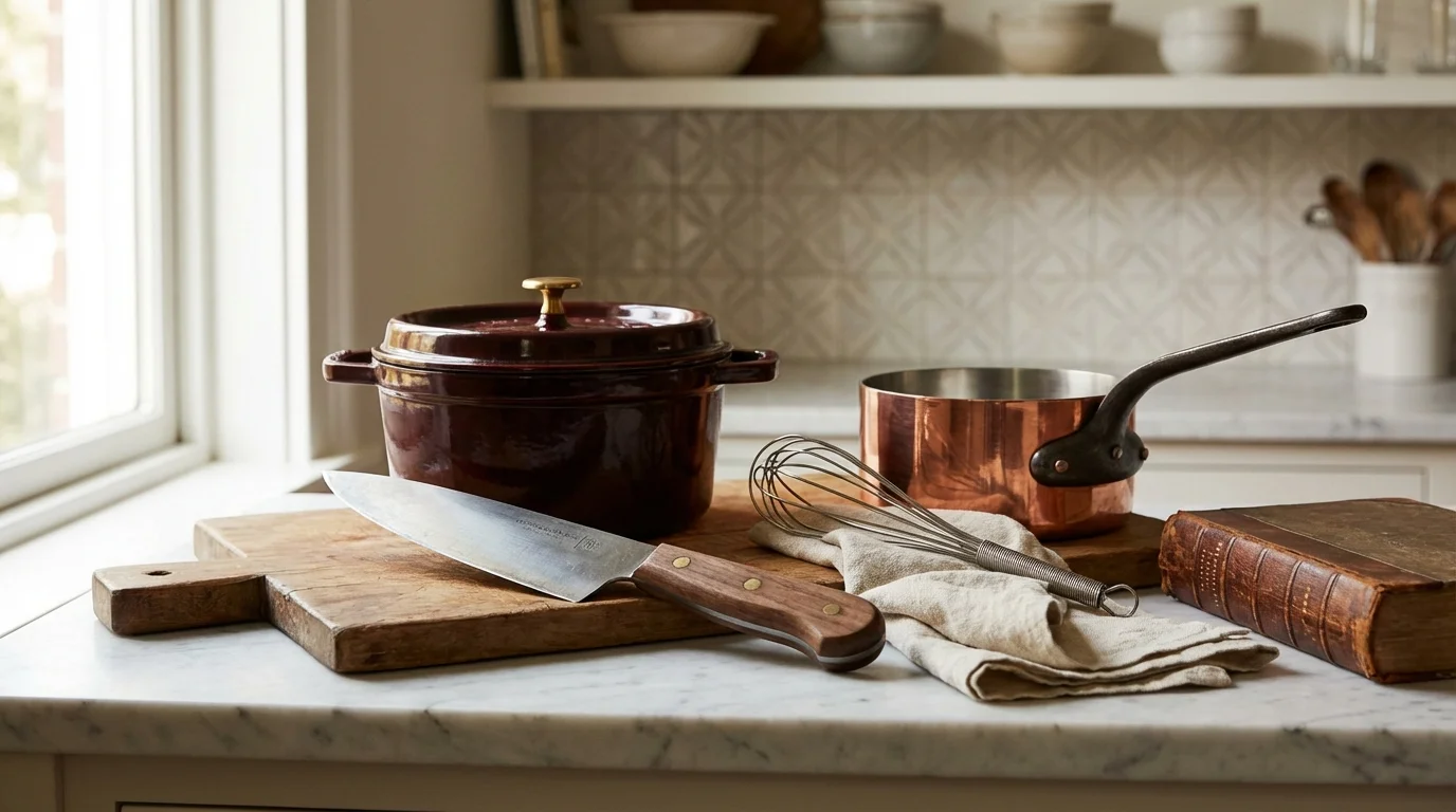 Les 15 Ustensiles Indispensables de la Cuisine Française