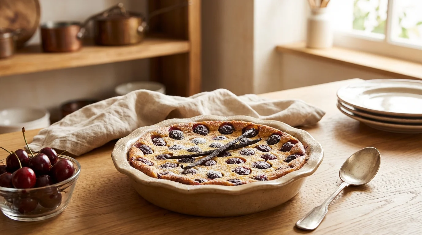 Clafoutis aux cerises : avec ou sans noyaux, le débat tranché