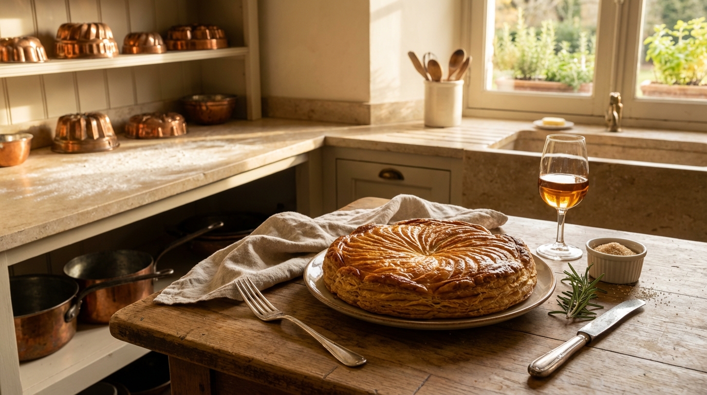 Galette des rois : frangipane fondante et feuilletage croustillant